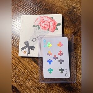 🔥RARE🔥 Dior Collectors JOY Playing Card—10 of Clubs ♣️